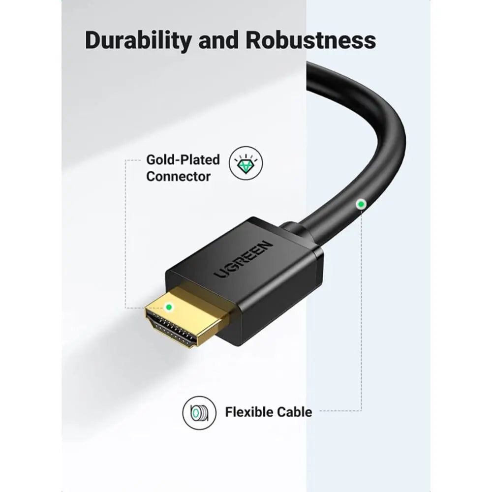 A Photo Of Ugreen 2m HDMI to DVI Cable Bi Directional Cable | HD106