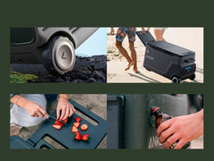 A Photo Of Anker EverFrost Dual-Zone Portable Cooler 50 with 299Wh Battery(New), Powered by AC/DC or Solar | AN.A17A22M1.GN