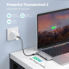 A Photo Of Ugreen 6 In 2 USB C Hub Adapter for MacBook Pro MacBook Air | CM380