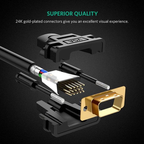 A Photo Of Ugreen VGA Male To Male Cable | VG101