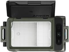 A Photo Of Anker EverFrost Portable Cooler 40 with 299Wh Battery(New), Powered by AC/DC or Solar