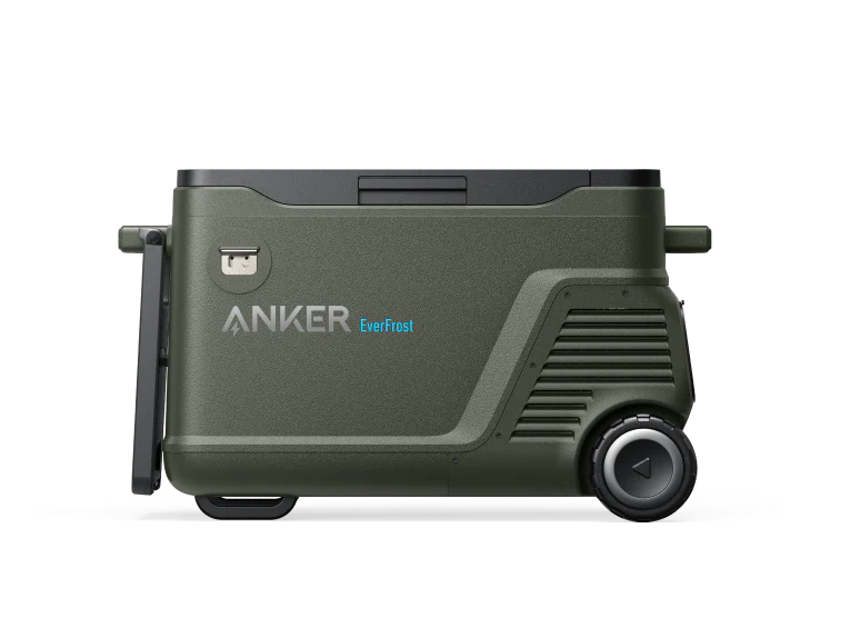 A Photo Of Anker EverFrost Portable Cooler 40 with 299Wh Battery(New), Powered by AC/DC or Solar