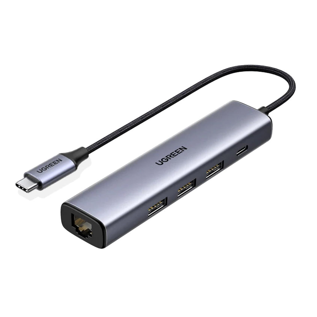 A Photo Of Ugreen USB-C Multifunction Gigabit Ethernet Adapter with PD | CM475