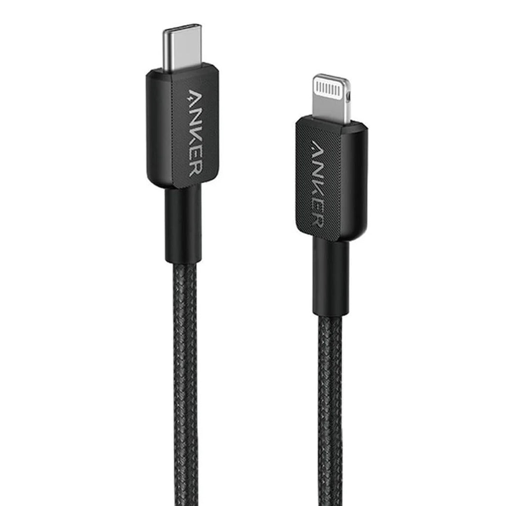 A Photo Of Anker 322 USB-C to Lightning Braided Cable