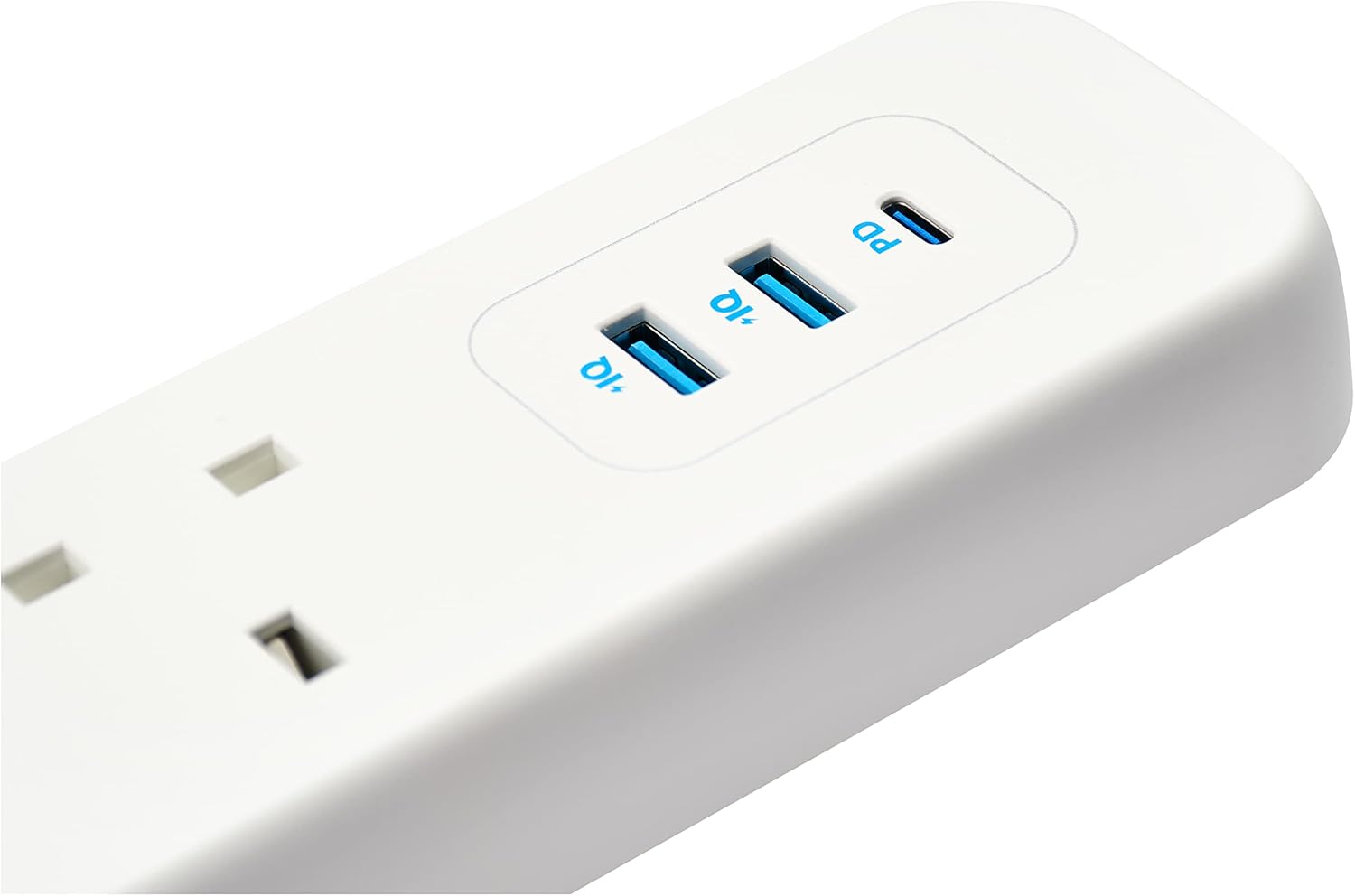 A Photo Of Anker PowerExtend USB-C 3 Strip - 2m - White | AN.A9136K21.WT