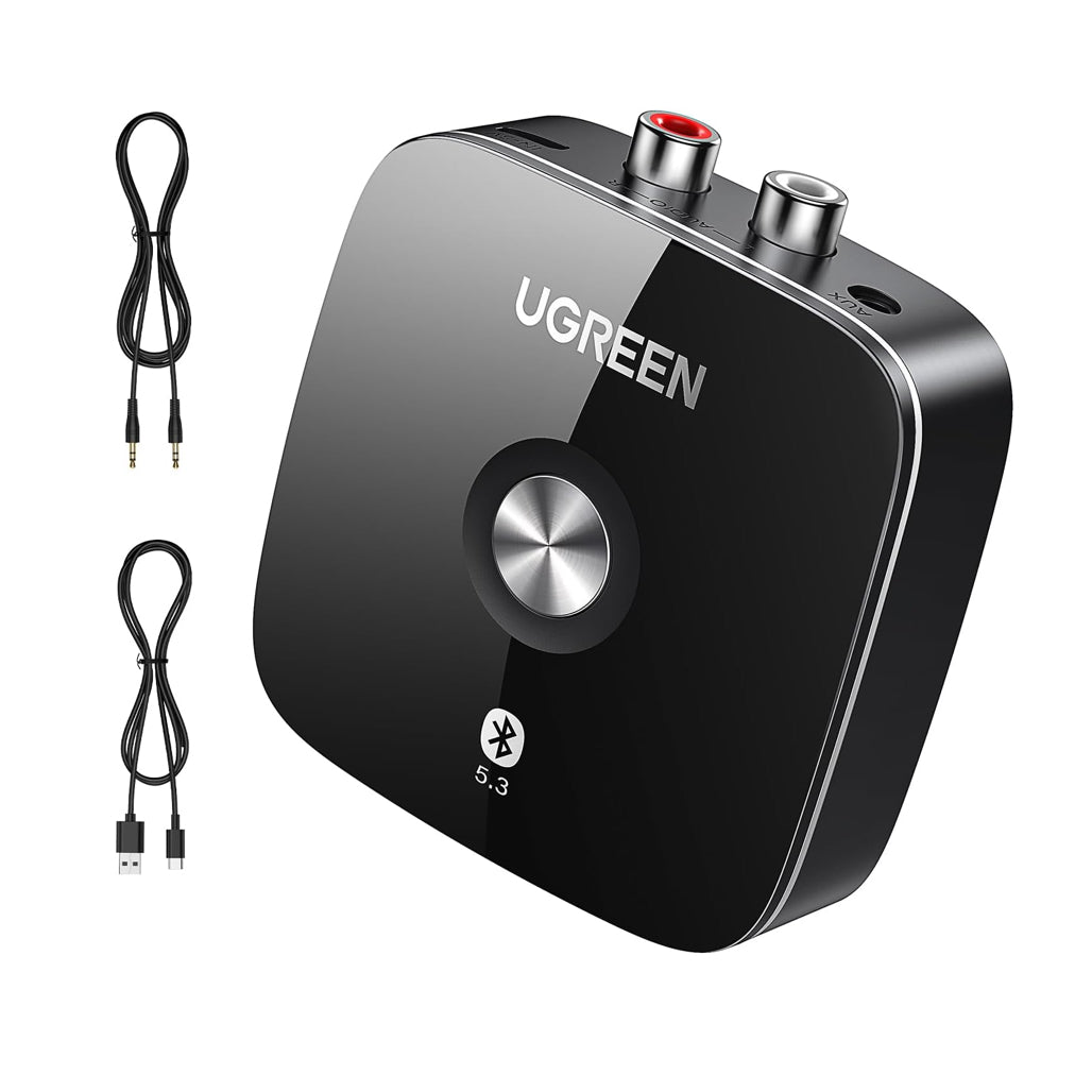 A Photo Of Ugreen Wireless Bluetooth Audio Receiver 5.1 with 3.5mm and 2RCA Adapter | CM106