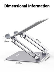 A Photo Of Ugreen Multi-Angle Adjustable, Lifting Laptop Stand. Dual Axis Design, Height and Angle Adjustable | LP339