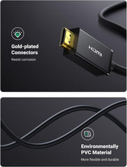 A Photo Of Ugreen DP Male To HDMI Male Cable | DP101