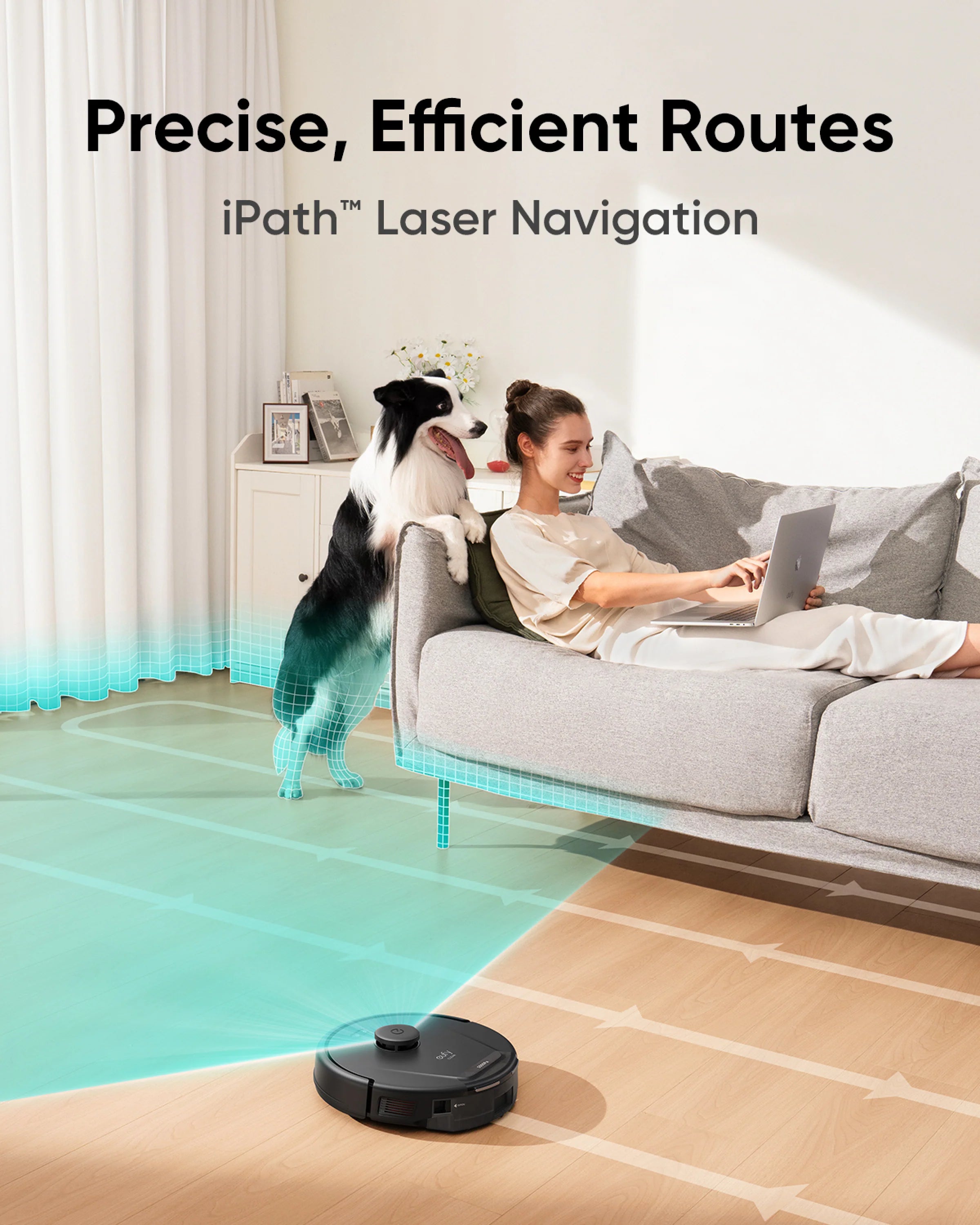 A Photo Of Eufy L60 Hybrid Robot Vacuum