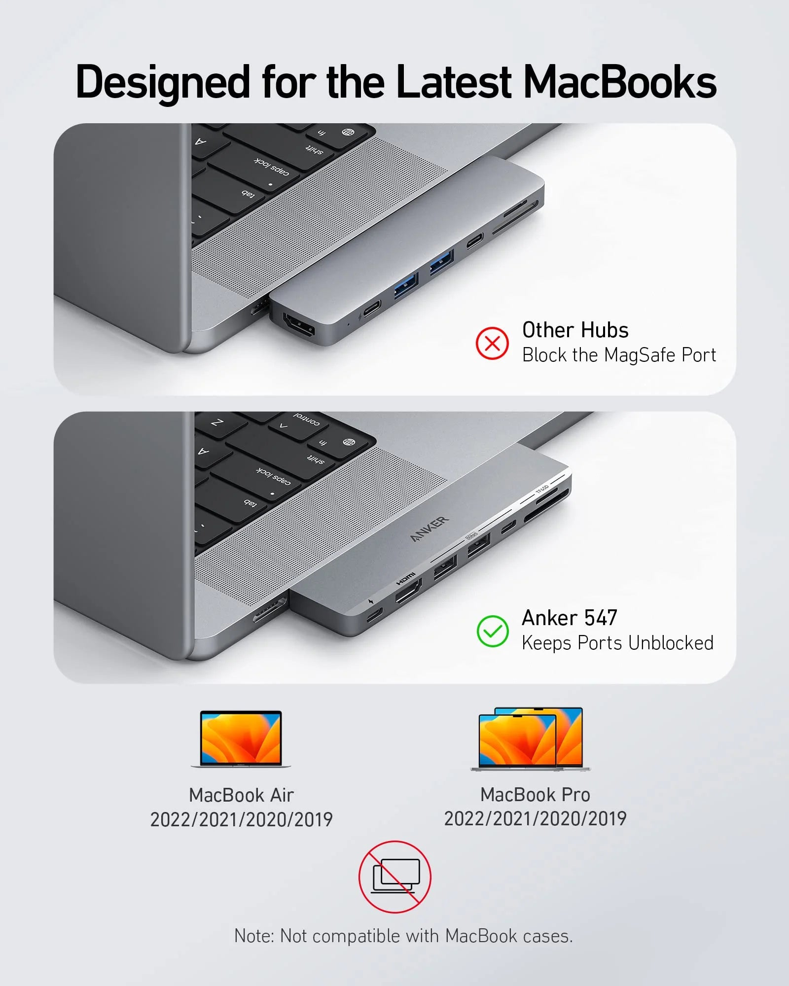 A Photo Of Anker 547 USB-C Hub (7-in-2, for MacBook) | AN.A8354HA1.BK