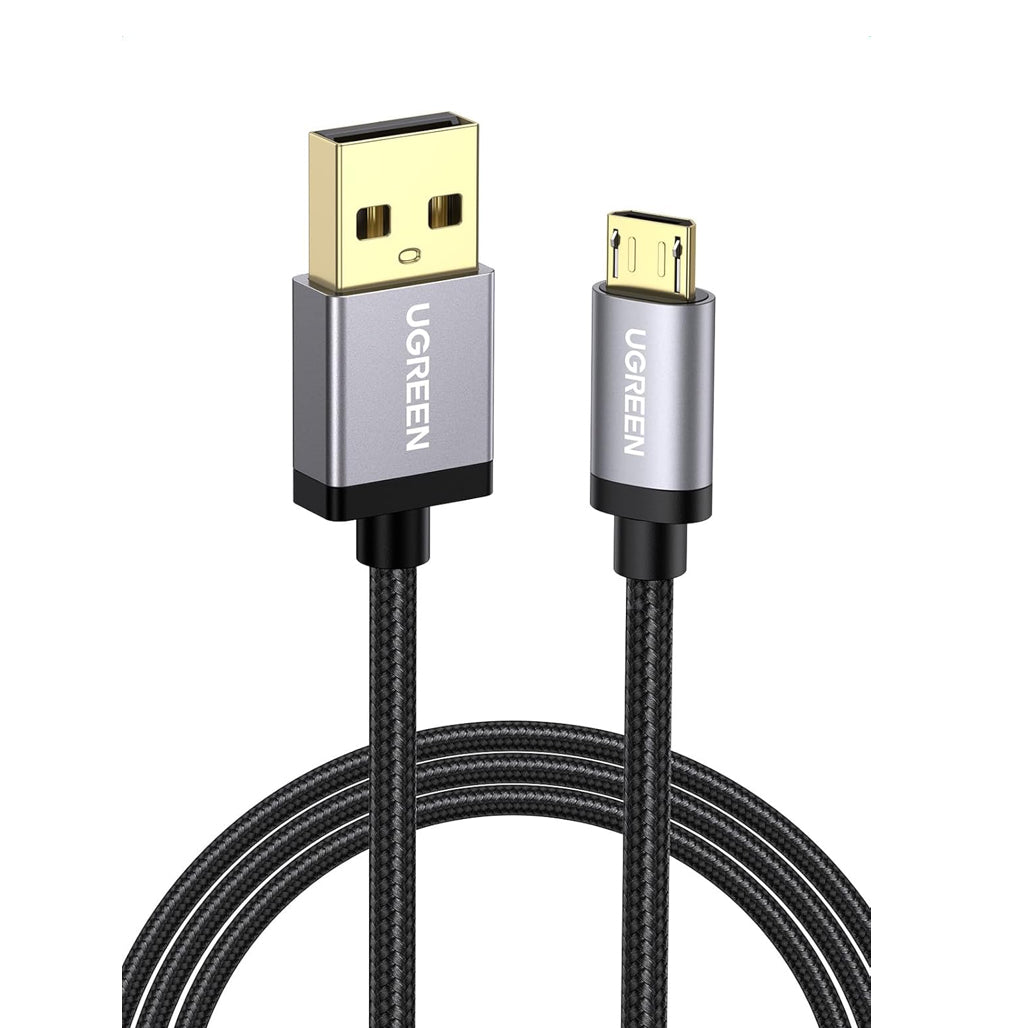 A Photo Of Ugreen Micro USB Cable, 18W Fast Quick Charger Cable | US134