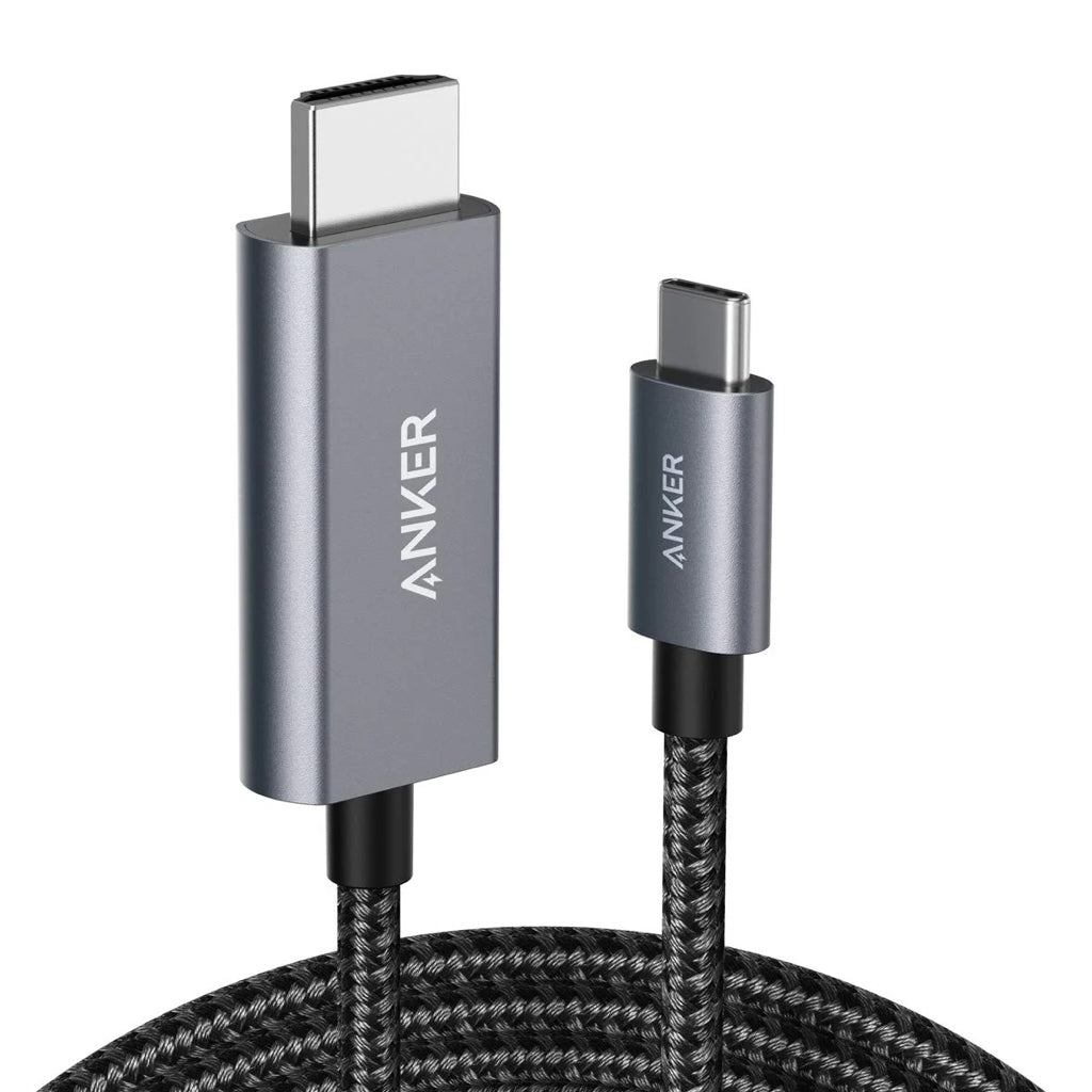 A Photo Of Anker Nylon USB-C to HDMI 4K Cable | AN.A8730H11.BK