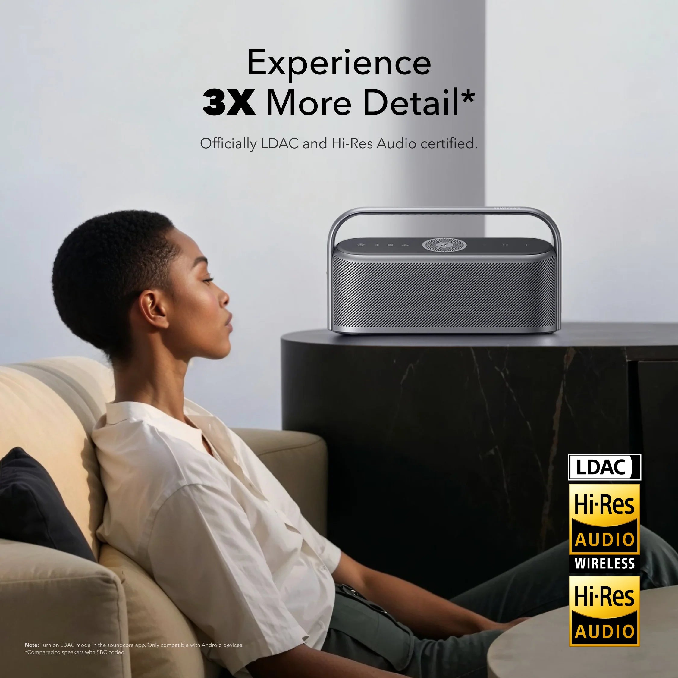 A Photo Of Anker Soundcore Motion X600 | High-Quality Sound Wireless Speaker