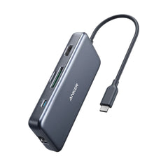 A Photo Of Anker PowerExpand+ 7-in-1 USB-C PD Ethernet Hub | AN.A8352HA1.GY