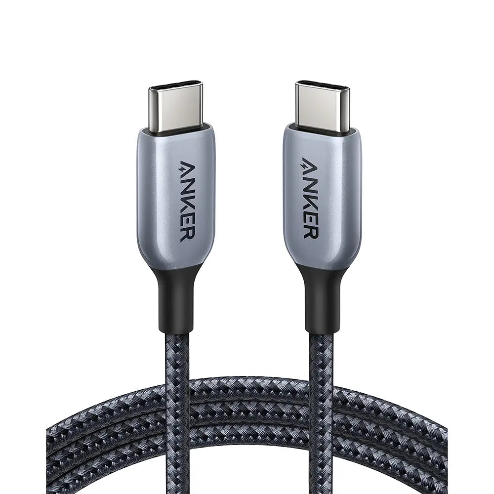 A Photo Of Anker 765 PowerLine USB C to USB C Cable Fast Charging 140W 2m | AN.A8866HA1.GY