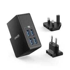 A Photo Of Anker PowerPort 4 Lite Black