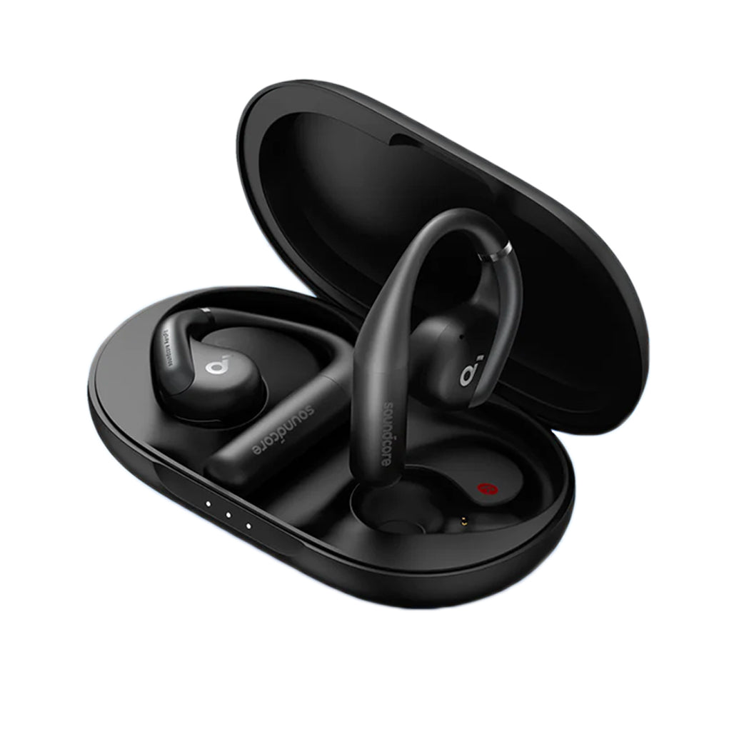 A Photo Of Anker Soundcore AeroFit - Open-Ear True Wireless Earbuds with BassUp™ Technology