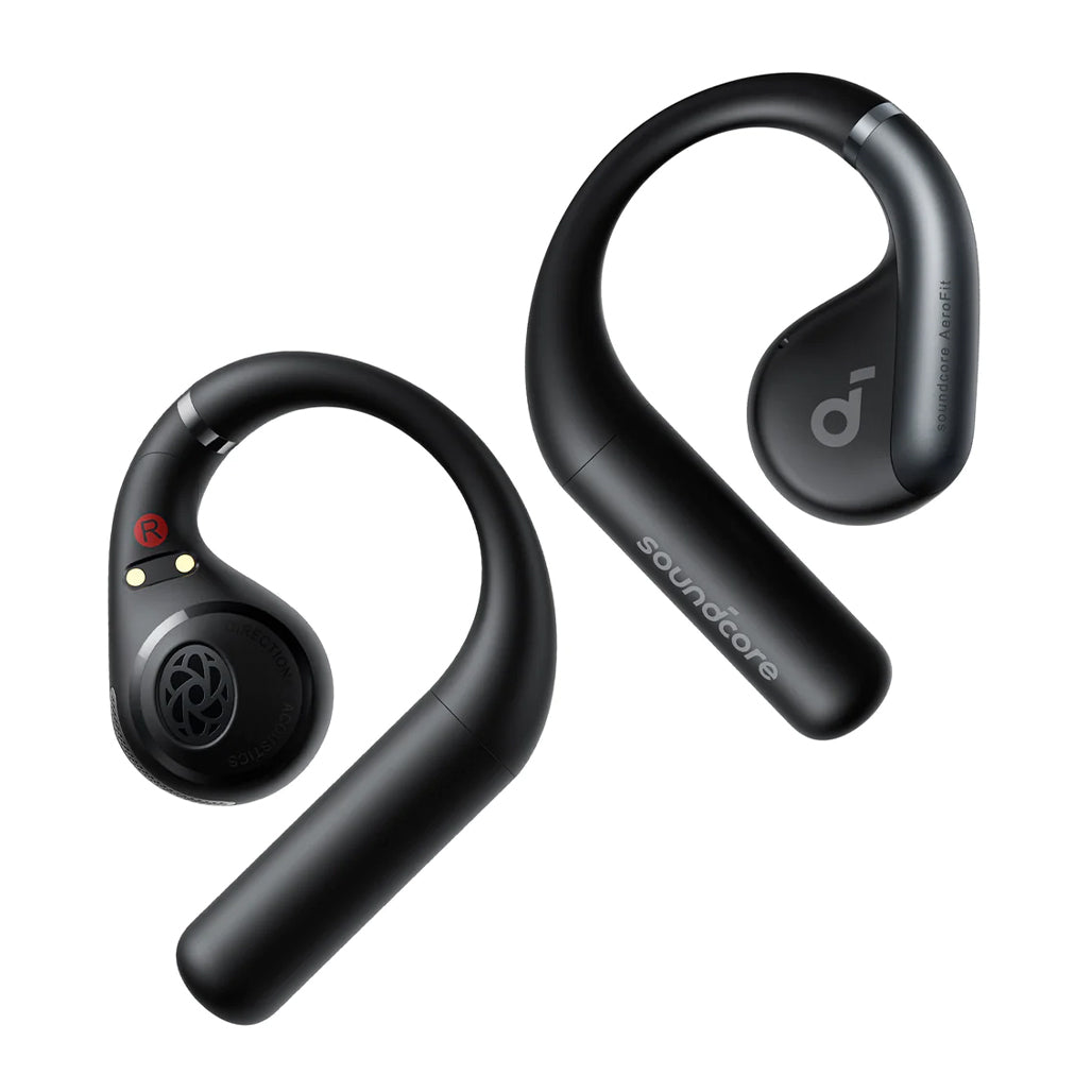 A Photo Of Anker Soundcore AeroFit - Open-Ear True Wireless Earbuds with BassUp™ Technology