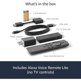 Amazon Fire TV Stick Lite, Alexa Voice Remote Lite, smart home controls, HD streaming