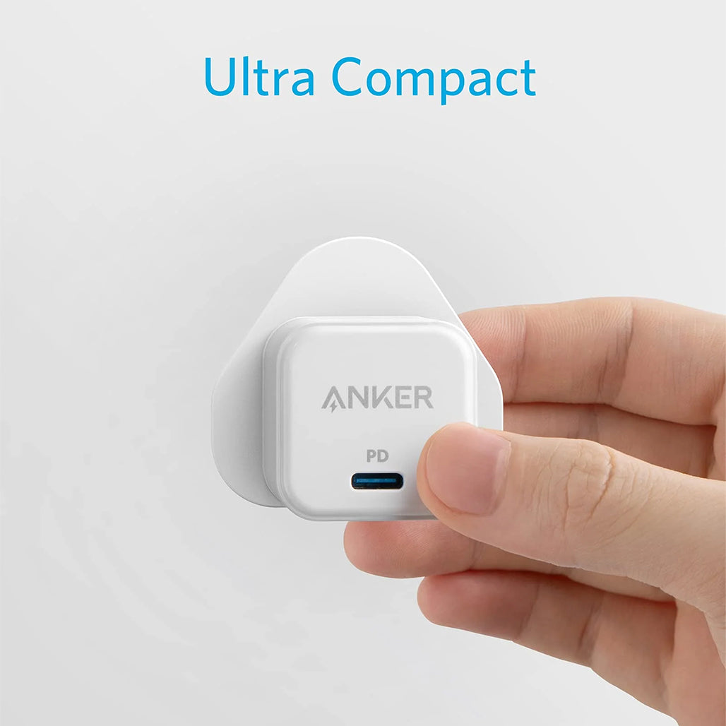 A Photo Of Anker 312 Charger 20W - White