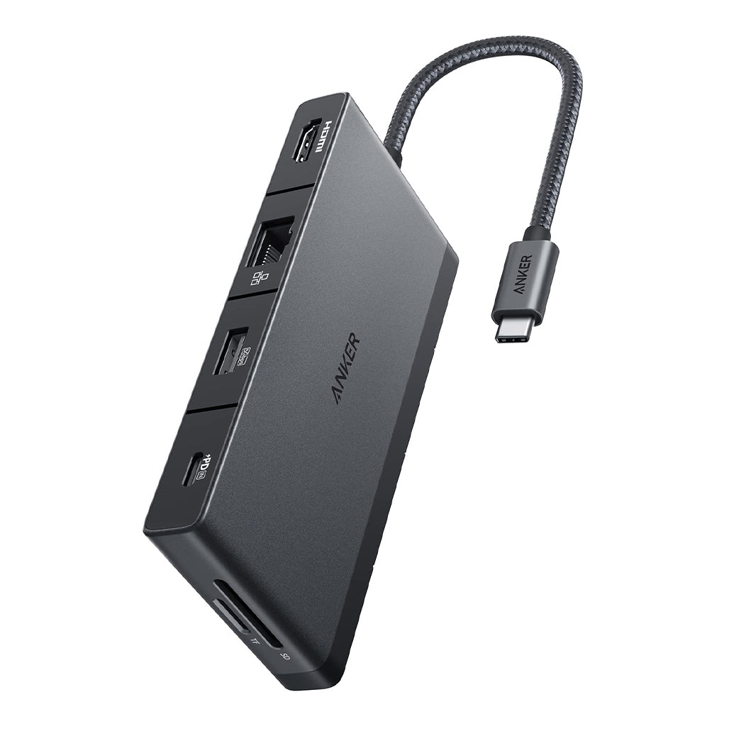 A Photo Of Anker 552 USB-C Hub (9-in-1, 4K HDMI) | AN.A8373H11.BK