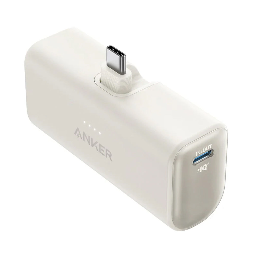 A Photo Of Anker Nano Powerbank 5000 Mah 22.5W Built-In Usb-C Connector