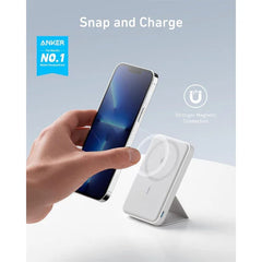 A Photo Of Anker 622 Portable Magnetic Power Bank with Stand (5000mAh)