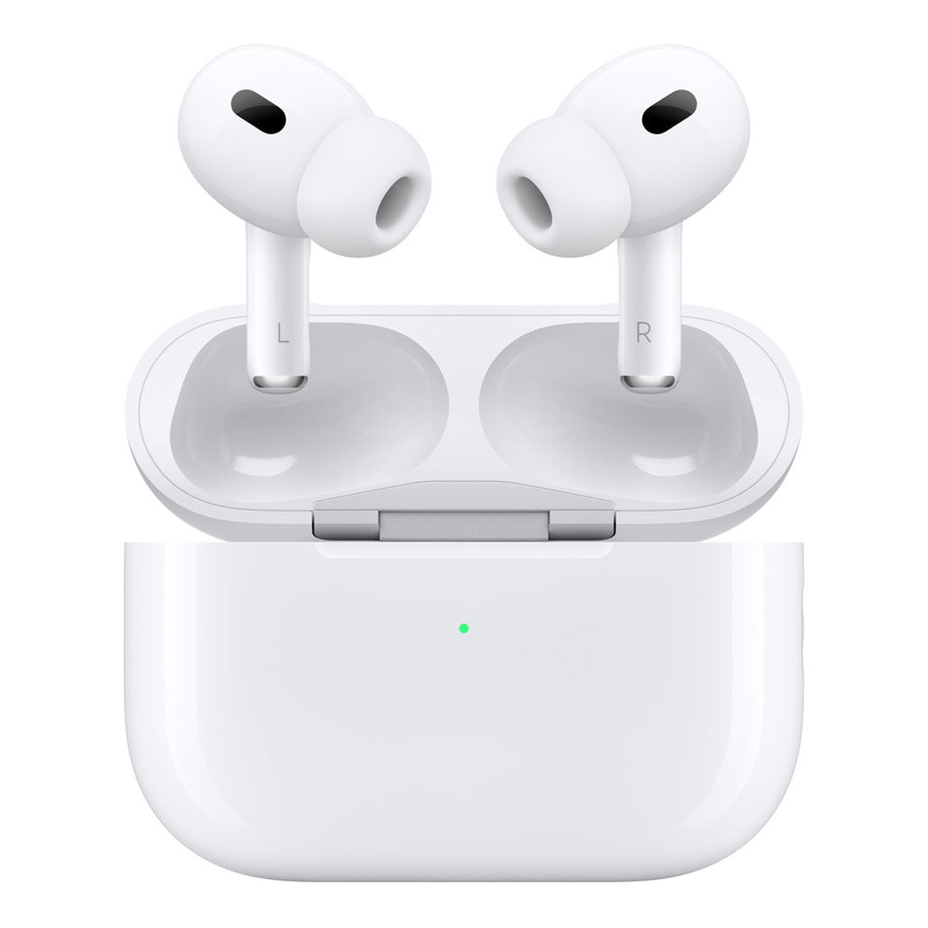 A Photo Of Apple AirPods Pro (2nd Generation) with H2 Chip, Active Noise Cancellation, Personalized Spatial Audio, and Up to 30 Hours of Battery Life