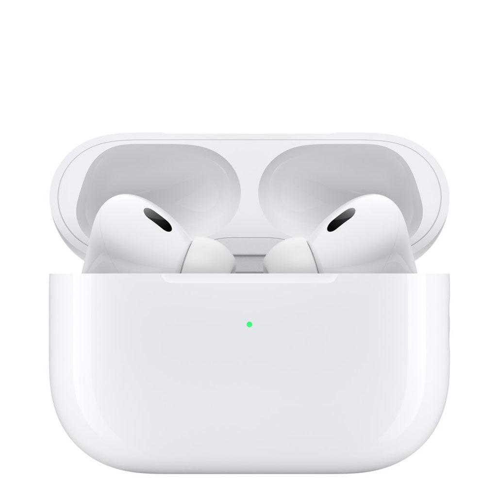 A Photo Of Apple AirPods Pro (2nd Generation) with H2 Chip, Active Noise Cancellation, Personalized Spatial Audio, and Up to 30 Hours of Battery Life