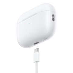 A Photo Of Apple AirPods Pro (2nd Generation) with H2 Chip, Active Noise Cancellation, Personalized Spatial Audio, and Up to 30 Hours of Battery Life