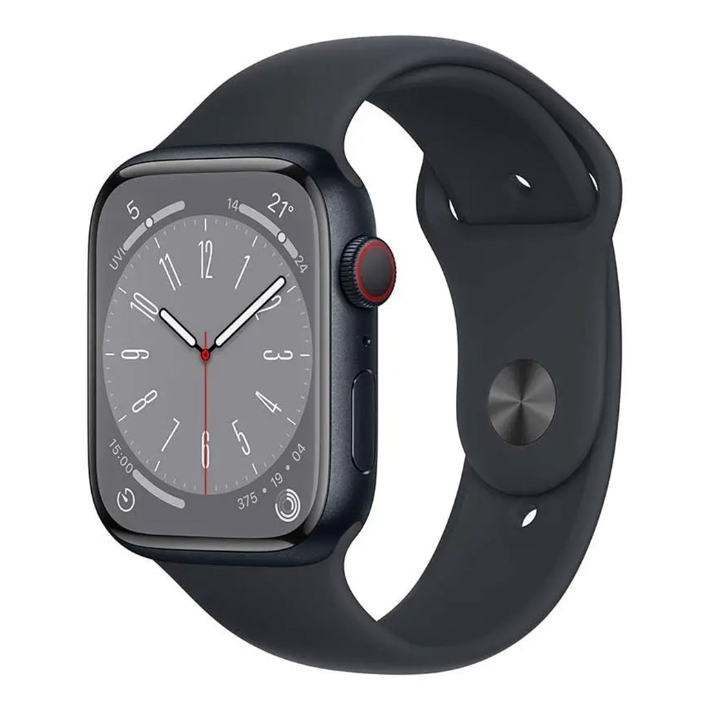 A Photo Of Apple Watch Series 8 - GPS + Cellular, 41mm & 45mm, Always-On Retina Display, Advanced Health Monitoring, and Crash Detection