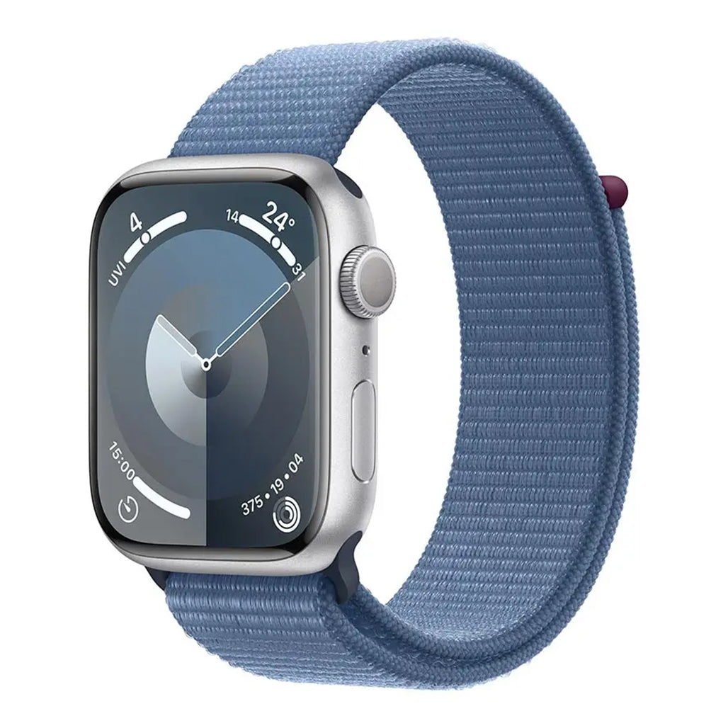 A Photo Of Apple Watch Series 9 with S9 Chip, Double Tap Gesture & 2000-Nit Display - Advanced Health Tracking & GPS - Available in 41mm & 45mm