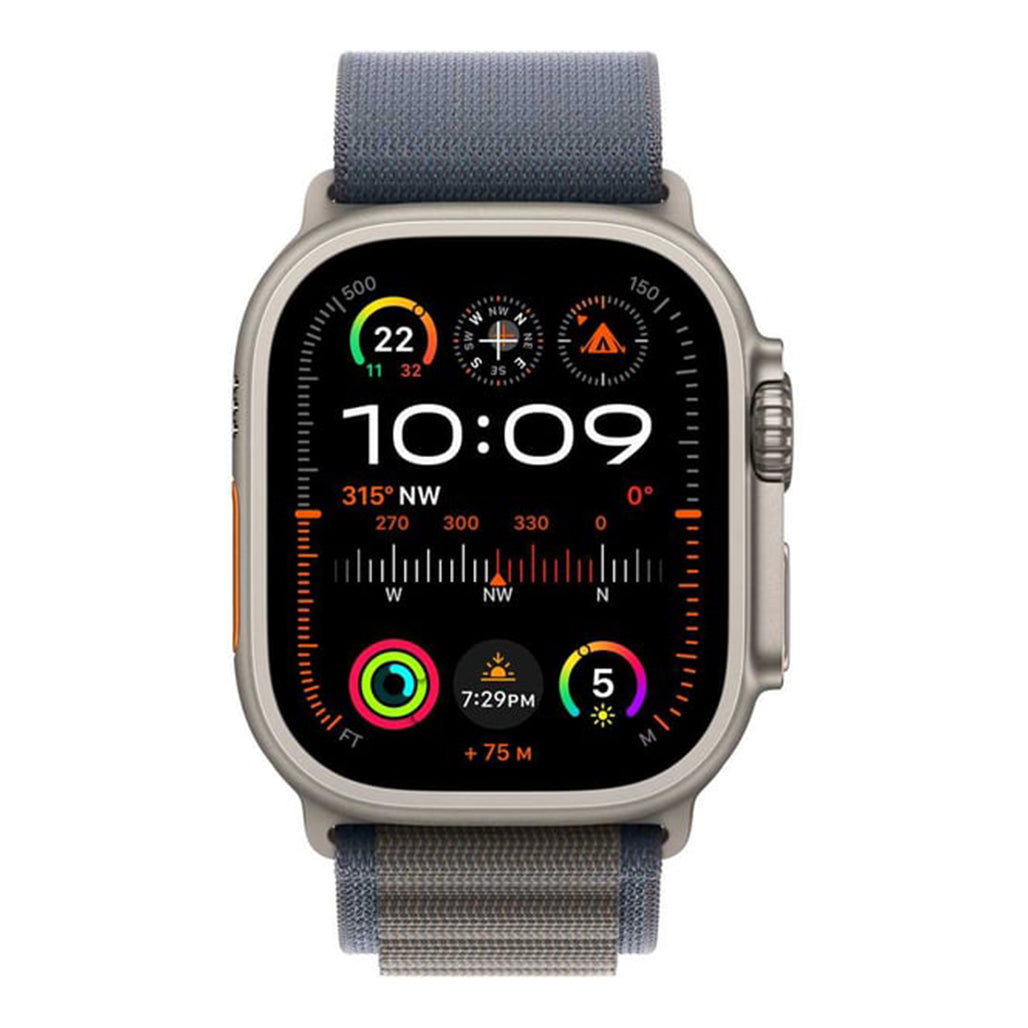 A Photo Of Apple Watch Ultra 2 GPS + Cellular - 49mm - Titanium Case: Rugged Design, S9 SiP, Always-On Retina Display, and Advanced Health Features