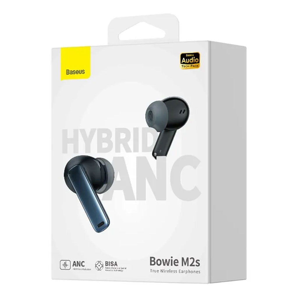 A Photo Of Baseus Bowie M2s - TWS Bluetooth ANC Noise Cancelling Music Headset