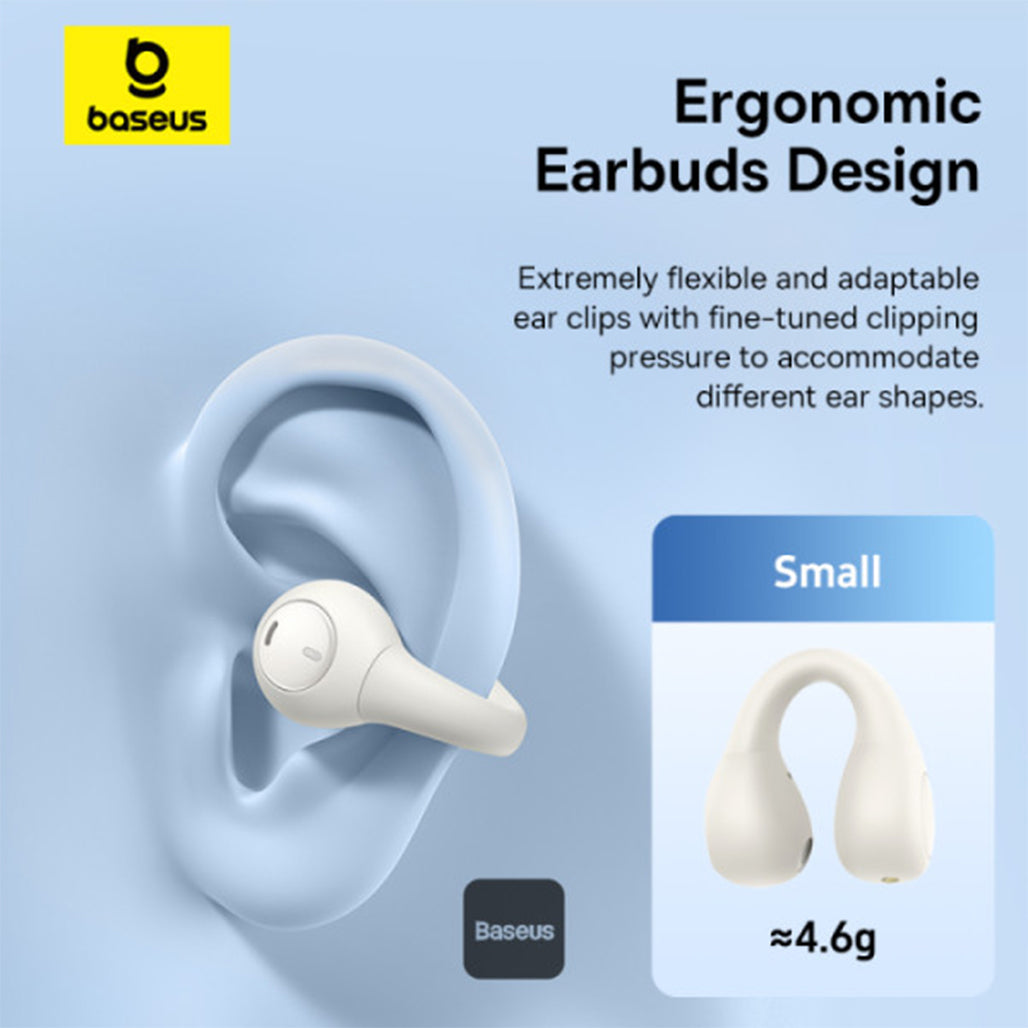 A Photo Of Baseus AirGo AS01 Open - Ear Clip On Wireless Earbuds