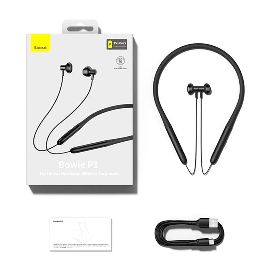 A Photo Of Baseus Bowie P1 - Neckband Wireless Earphones