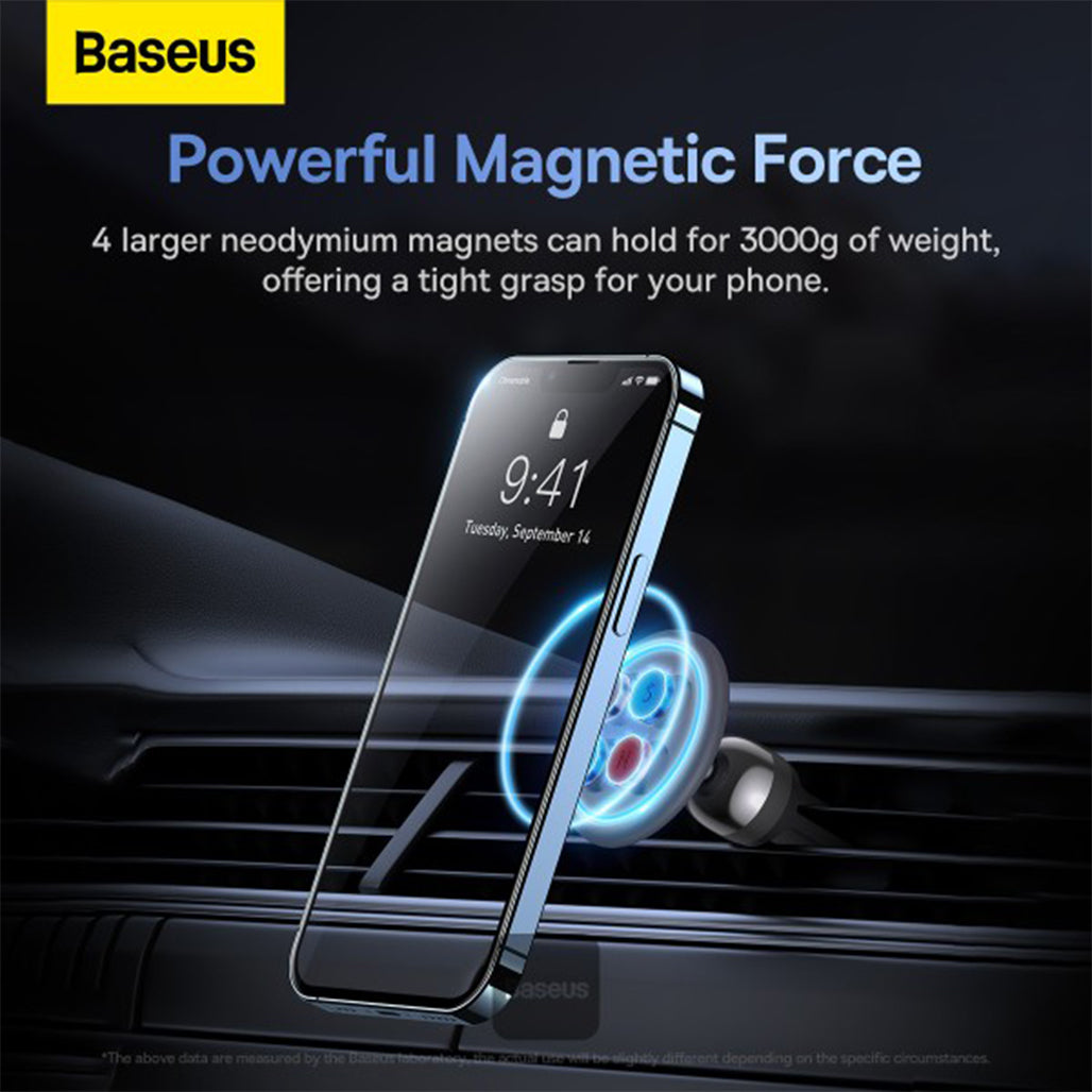 A Photo Of Baseus C01 Magnetic Phone Holder (Air Outlet Version)