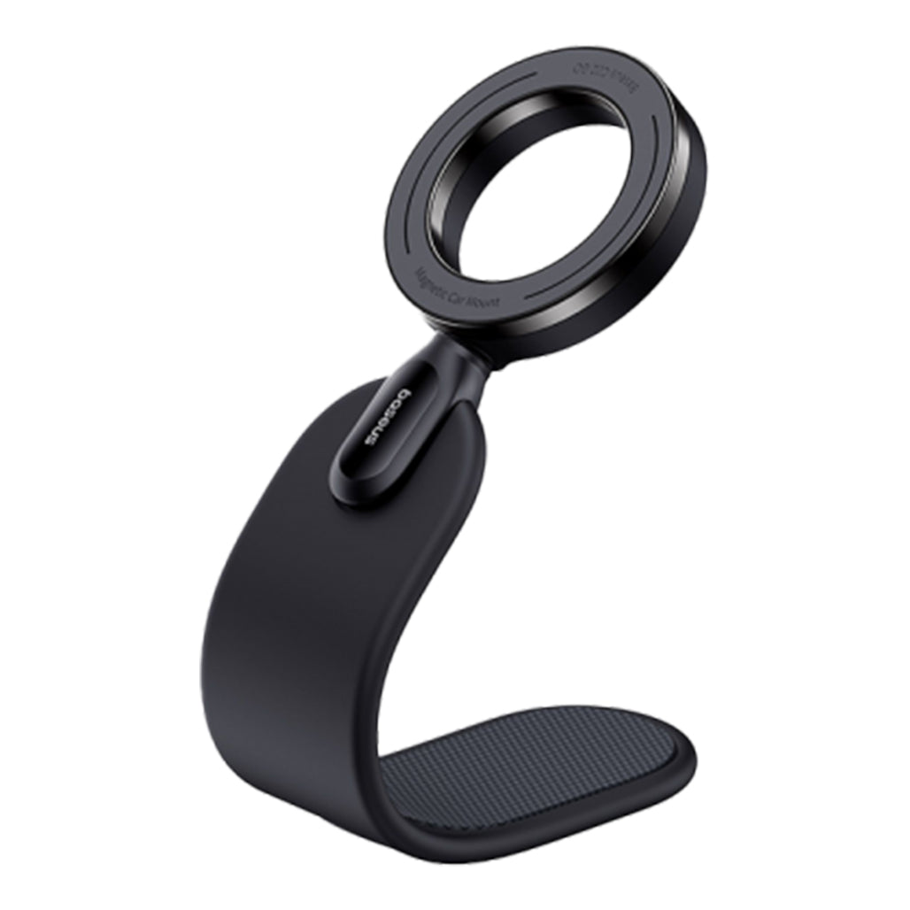 A Photo Of Baseus C02 Go Magnetic Car Phone Holder - 360° Rotatable - Bendable Car Mount