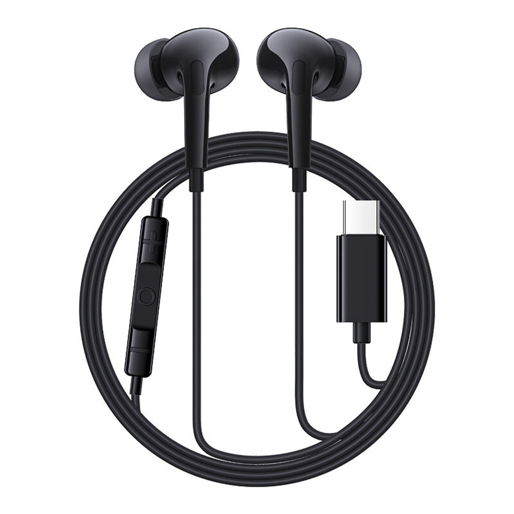 A Photo Of Baseus Encok CZ18 - Type-C Wired Earphone - In-Ear Noise Isolation Headphone