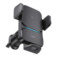 A Photo Of Baseus Wisdom Auto Alignment Car Air Vent Mount Wireless Charger (Qi - 15W)