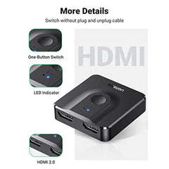 A Photo Of UGREEN Bi-Directional HDMI Switcher | 50966