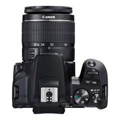 A Photo Of Canon EOS 250D DSLR Camera with EF-S 18-55mm DC III Lens Kit - 24.1MP, 4K UHD Video, Vari-Angle Touchscreen, Wi-Fi & Bluetooth Enabled