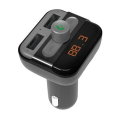 A Photo Of Porodo FM Transmitter and Fast Charging Car Charger 3.4 amp / 15 W | FMBT17