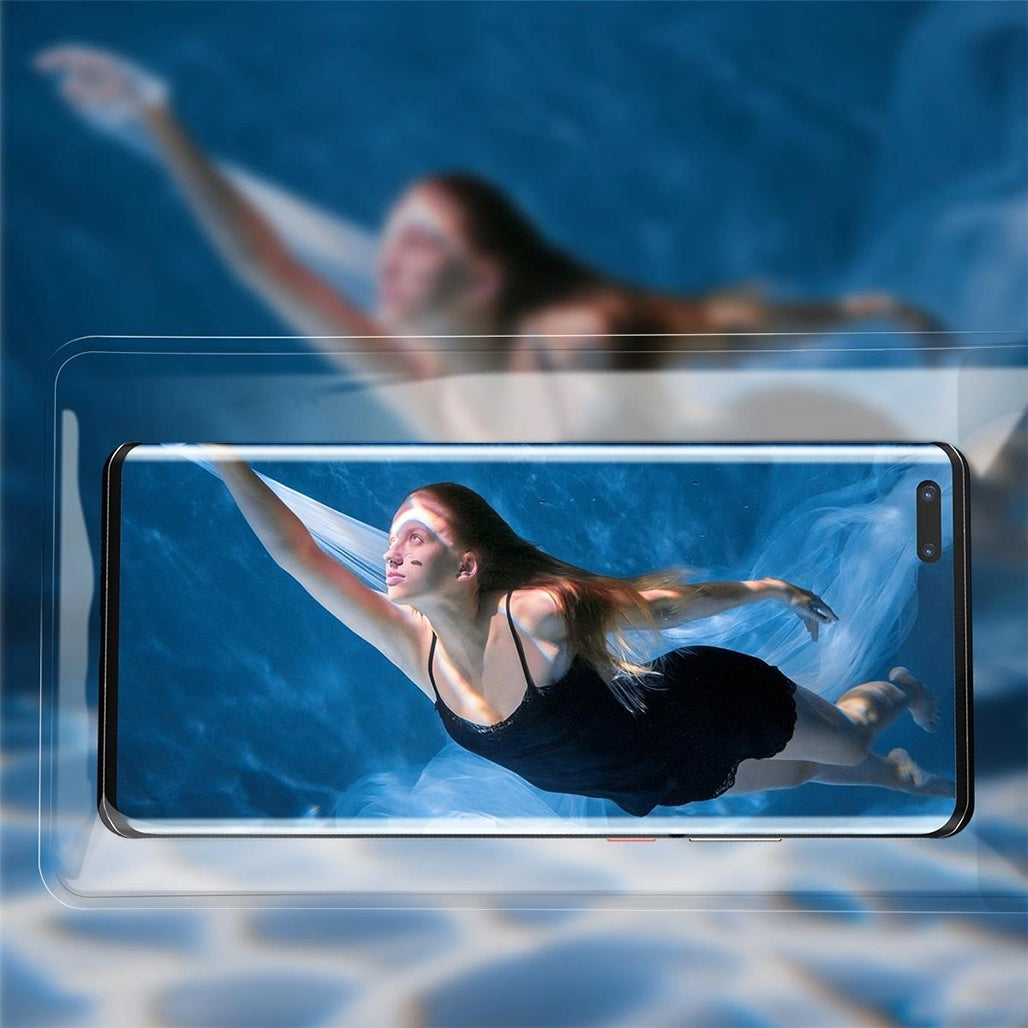 A Photo Of Baseus Waterproof Case for Phone Slide-Cover - Blue