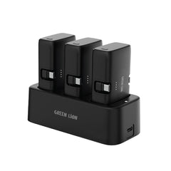 A Photo Of Green Lion 3 In 1 Power Bank Station - Black | GN3IN1PB5KBK