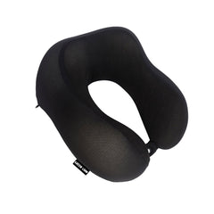 A Photo Of Green Lion Memory Foam Neck Pillow - Black | GNMEFMNECKBK