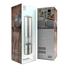 A Photo Of Green Lion Portable Salt & Pepper Grinder | GNPPEPSLTGNDR