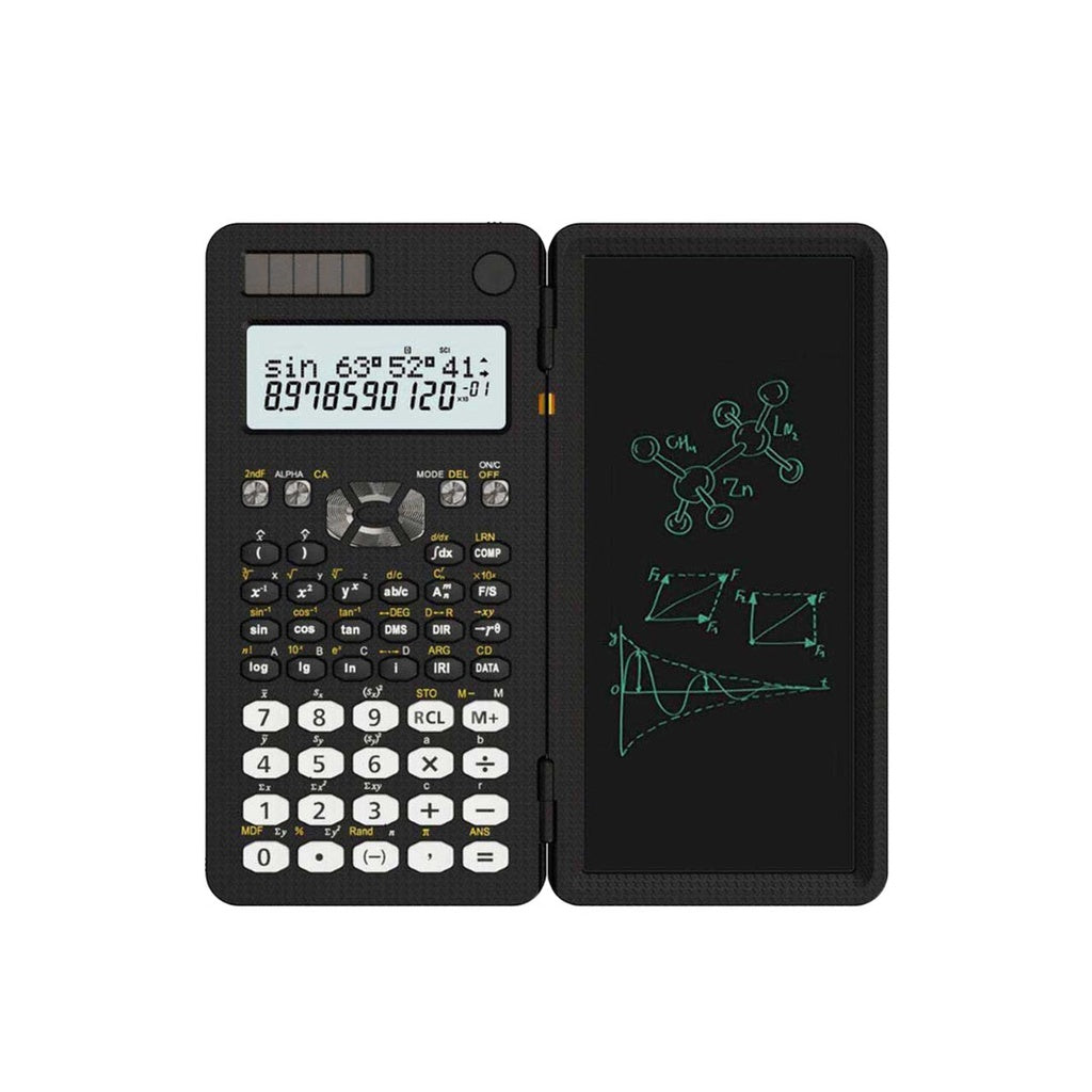 A Photo Of Green Lion Scientific Calculator & Writing Pad - Black | GNSCALWPADBK