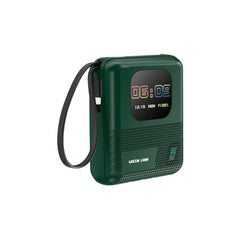 A Photo Of Green Lion Smart Touch Screen 10000mAh Power Bank - Green | GNSMTS10PBGN