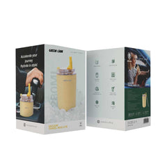 A Photo Of Green Lion Vacuum Travel Mug Lite 280 ML | GNVATMUG280CM